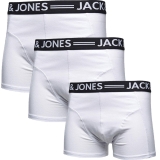 Jack & Jones 3er - Boxershorts Sense Weiß