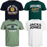 Jack & Jones Big Plus Size Herren T-Shirt 4er Paket #23