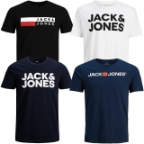 Jack & Jones Big Plus Size Herren T-Shirt 4er Paket #39