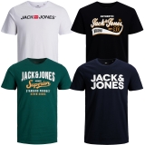 Jack & Jones Big Plus Size Herren T-Shirt 4er Paket #46