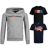 JACK & JONES Kinder Hoodie T-Shirt LS Paket @15